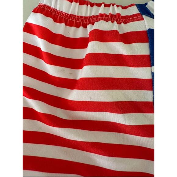 George Hats Stars and Stripes Track Shorts 2T-3T - Picture 3 of 7